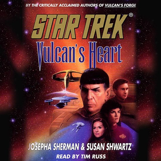 Star Trek: The Original Series- Vulcan's Heart - cover