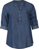 Paprika Dames Blouse in jeanstencel - Outdoorblouse - Maat 46