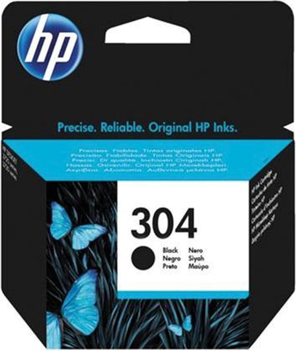 HP 304 Origineel Zwart