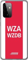 6F hoesje - geschikt voor Samsung Galaxy A72 -  Transparant TPU Case - AFC Ajax - WZAWZDB #ffffff