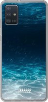 6F hoesje - geschikt voor Samsung Galaxy A52 - Transparant TPU Case - Lets go Diving #ffffff