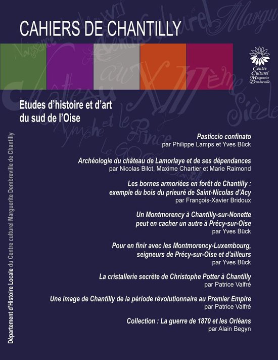 Les Cahiers de Chantilly n°13 - cover