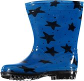 Xq Footwear Regenlaarzen Ster Junior Rubber Blauw Maat 34