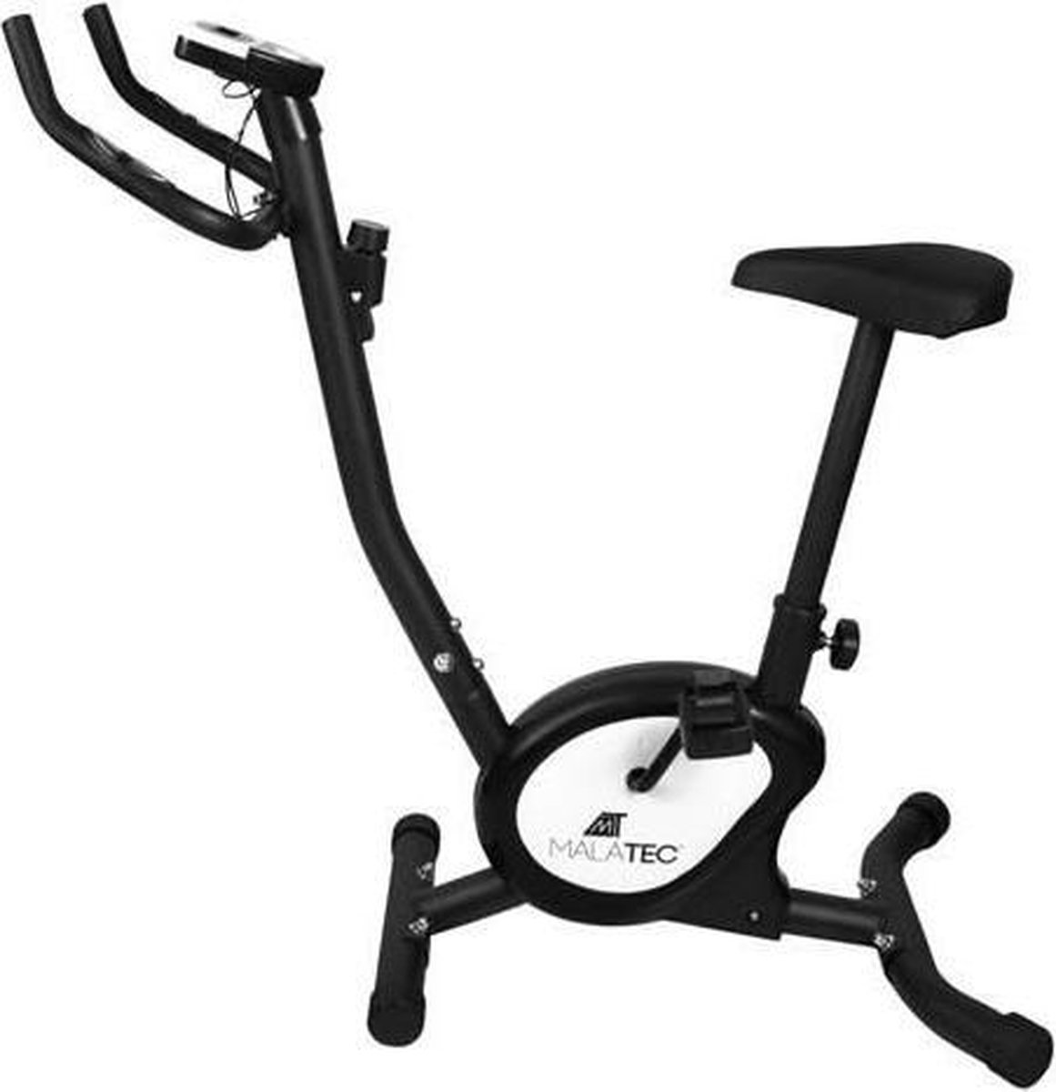 Home Trainer - Stationaire fiets - mechanisch zwart R7625 - Fiets Trainer - Fitness - Cardio - Malatec
