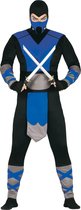 Fiestas Guirca Verkleedpak Ninja Heren Polyester Blauw Maat M