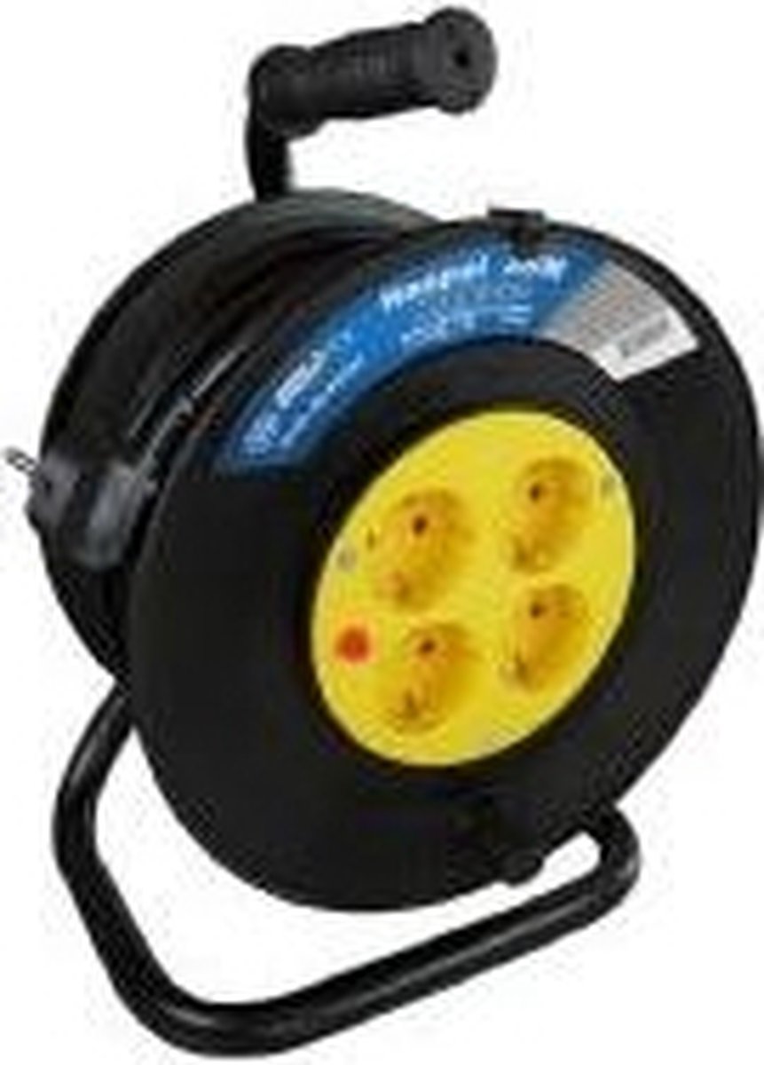 Benson Kabelhaspel 3 x 1.5 - 25 meter 4 V/Ra