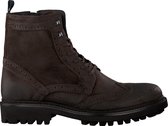 Mazzeltov 9942a Veterboots - Laarzen Met Veters - Heren - Bruin - Maat 44