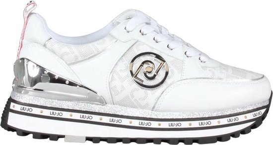 Liu Jo Maxi Wonder 19 Dames Sneakers - Wit - Maat 37 | bol.com