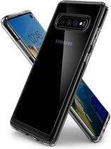 Hoesje Samsung Galaxy S10 - Spigen Ultra Hybrid Case - Transparant