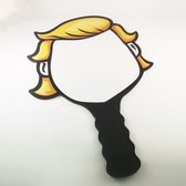 Hand spatscherm masker Trump Plexiglas
