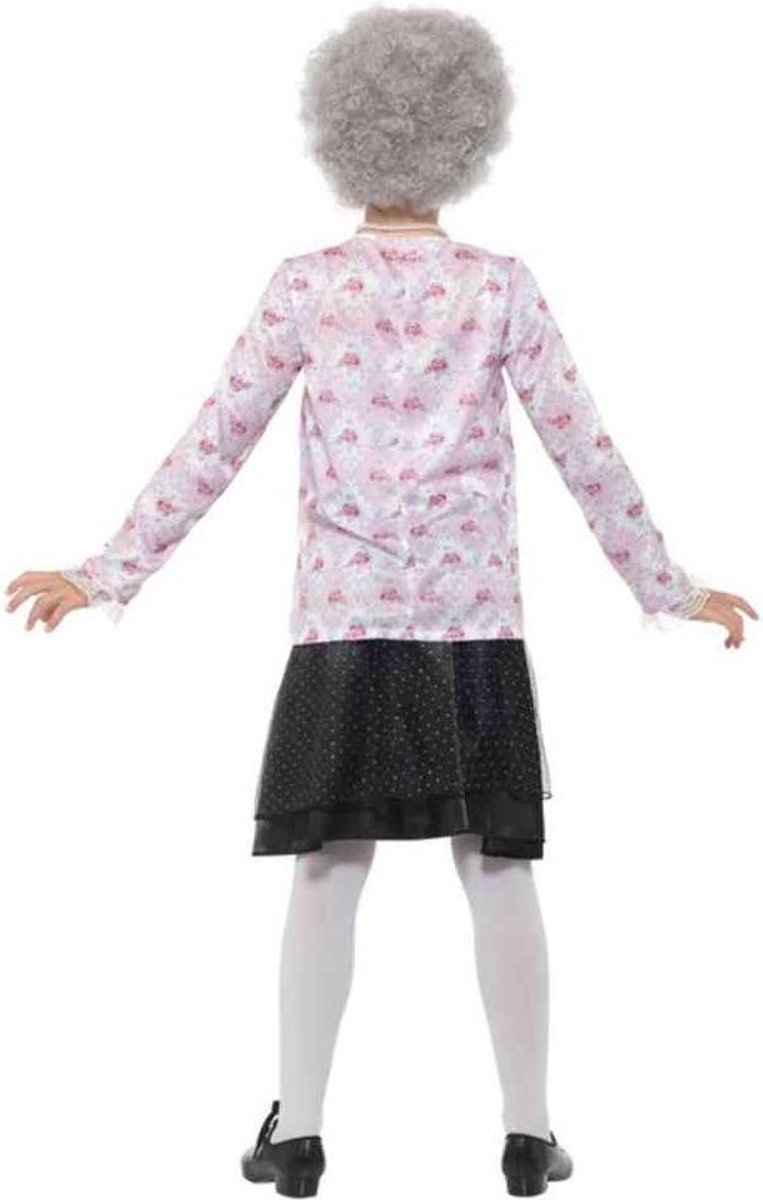 Matreeglam Costume de vieille dame pour enfants et filles, déguisement