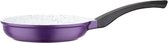 GSW - 990479 - Fornuis - Paarse roze steen - ILAG Keramisch gietijzer - aluminium - 28 cm - Inductie
