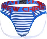 Andrew Christian Hampton Stripe Jock w/ Almost Naked - MAAT XL - Heren Ondergoed - Jockstrap voor Man - Mannen Jock