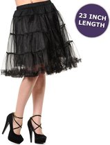 Banned Petticoat -S- Vintage Zwart