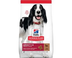 Hills Canine Adult Medium Lam - Rijst 14 kg