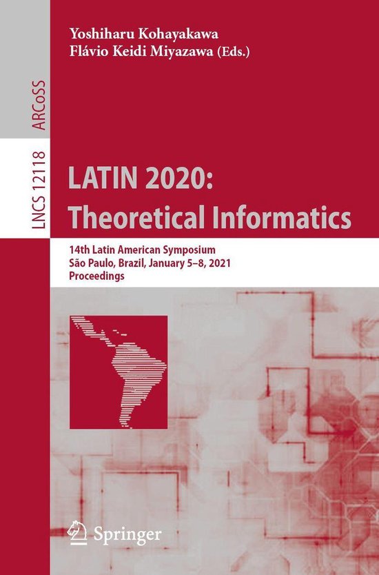Springer Nature Proceedings Computer Science - LATIN 2020: T ... - cover