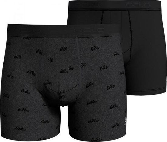 Lot de 2 Boxer Odlo Active Everyday SUW - Grijs / Zwart - Taille S