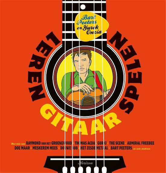 Boek cover Leren gitaar spelen van Bart Peeters (Hardcover)
