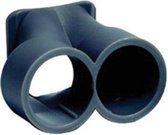 Attema tuit dubbel 16mm (5/8 ) tbv inbouwdoos U40 en U50 3 stuks in zak BUIKTUIT U40/U50 16MM