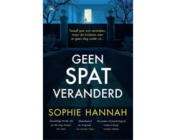 Omslag van Geen spat veranderd