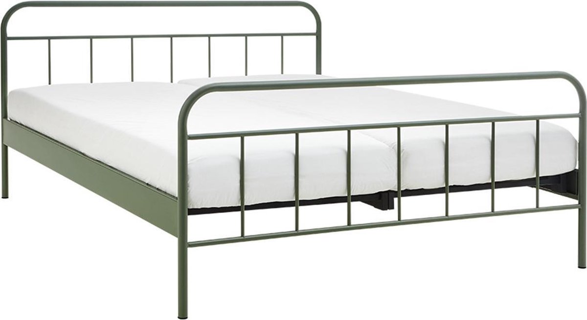 Beter Bed Alex Metalen Bedframe Tweepersoons 140x200cm Groen