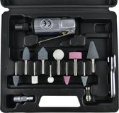 JBM Tools | Pneumatische polijstmachine set. 16-delig