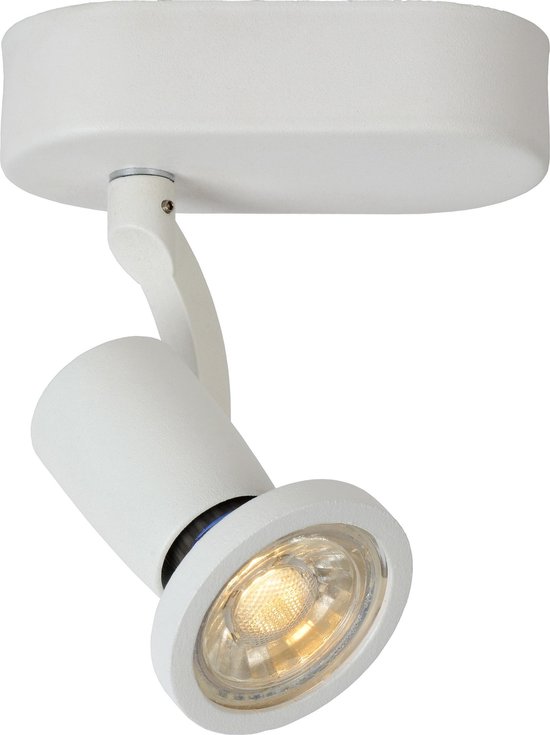 Lucide JASTER-LED - Plafondspot - LED - GU10 - 1x5W 2700K - Wit