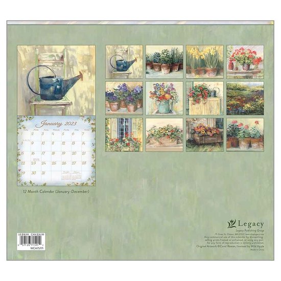 Cottage Garden Kalender 2023 bol