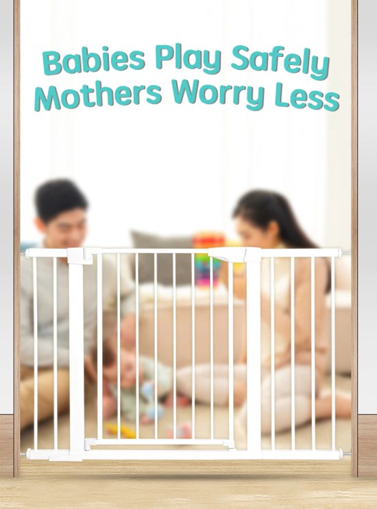 Barrière D'escalier Relaxdays - Barrière Enfant - Barrière De Sécurité