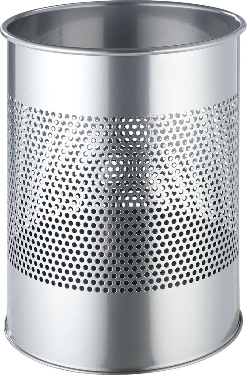 Durable Papierbak 15 liter zilver