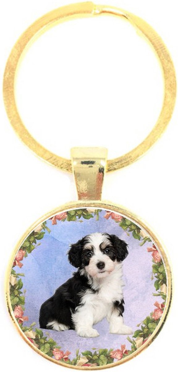 Sleutelhanger Glas - Hond