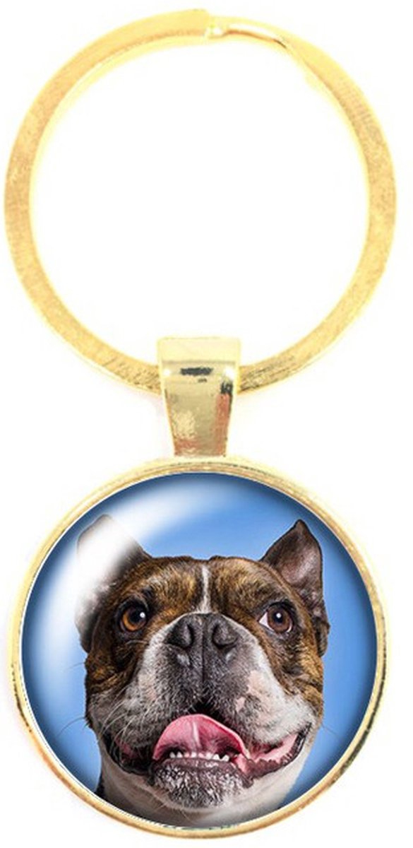 Sleutelhanger Glas - Hond