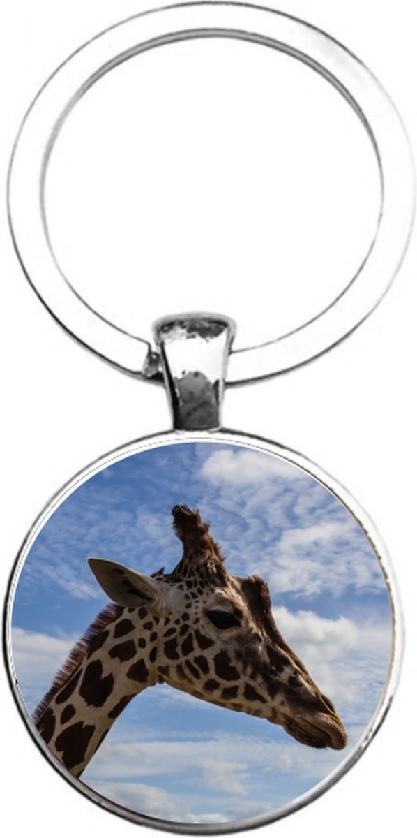 Sleutelhanger Glas - Giraffe
