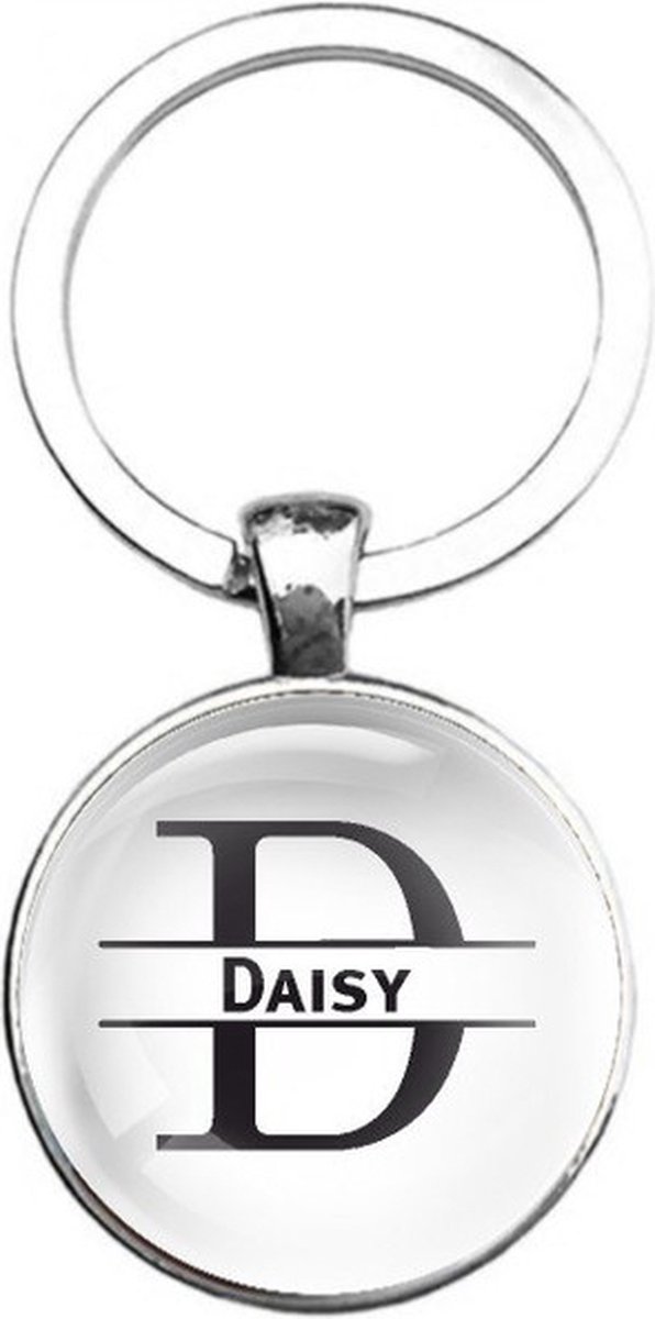 Sleutelhanger Glas - Daisy