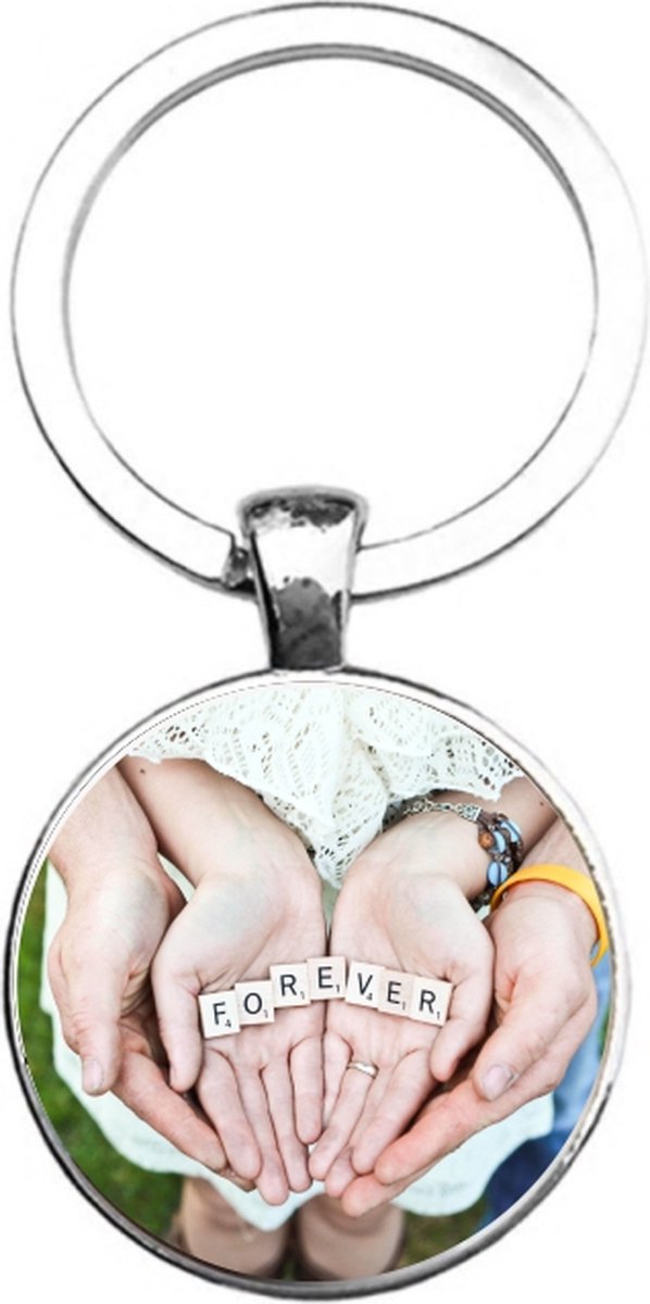 Sleutelhanger Glas - Liefde