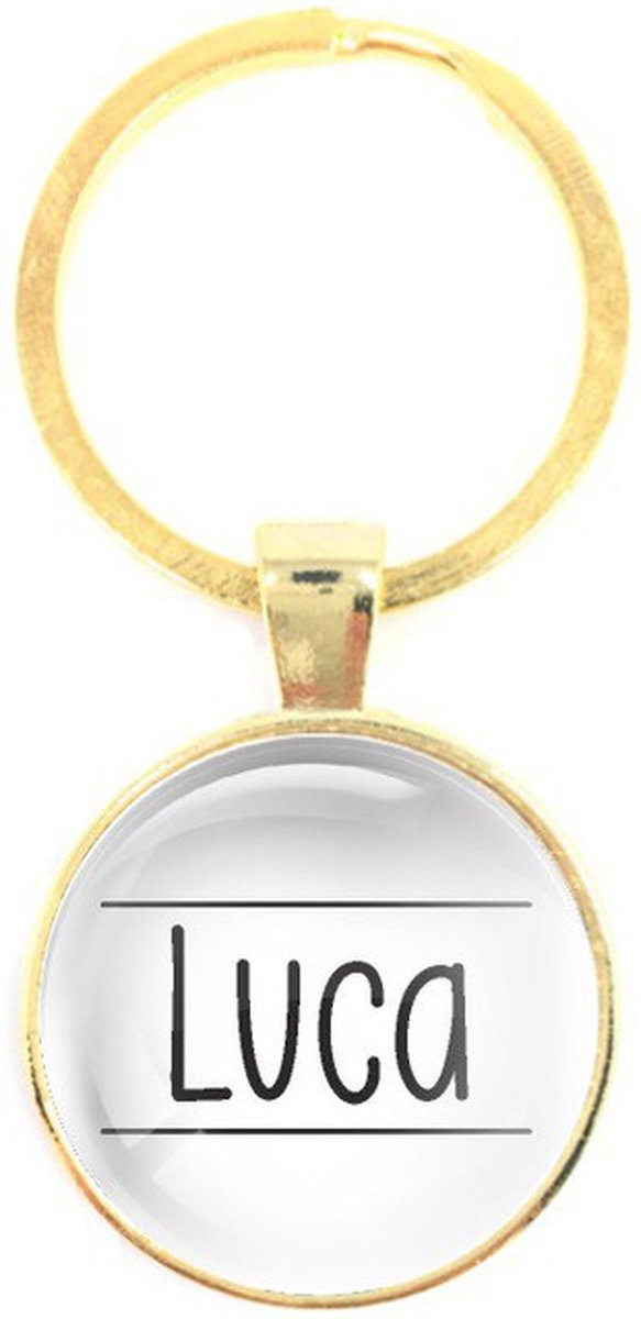 Sleutelhanger Glas - Luca
