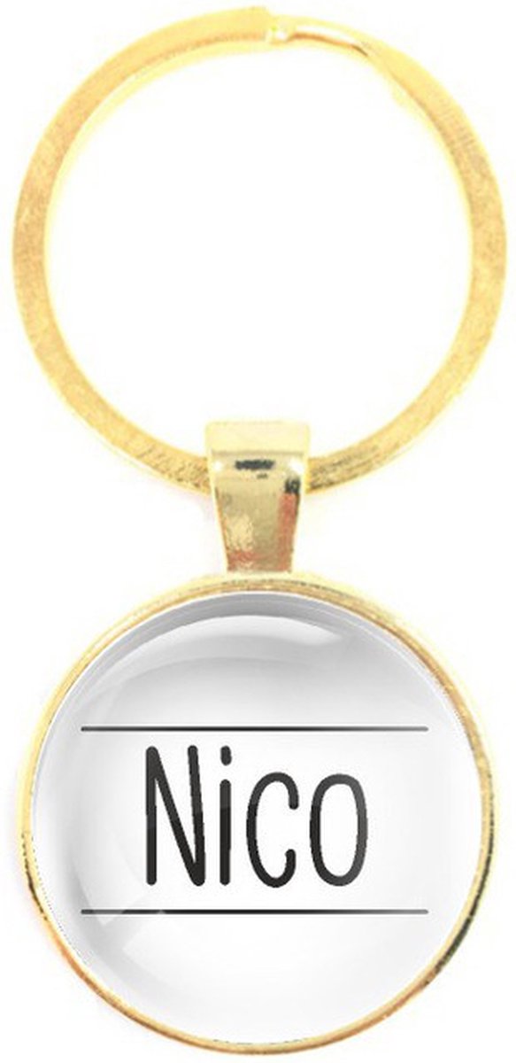 Sleutelhanger Glas - Nico