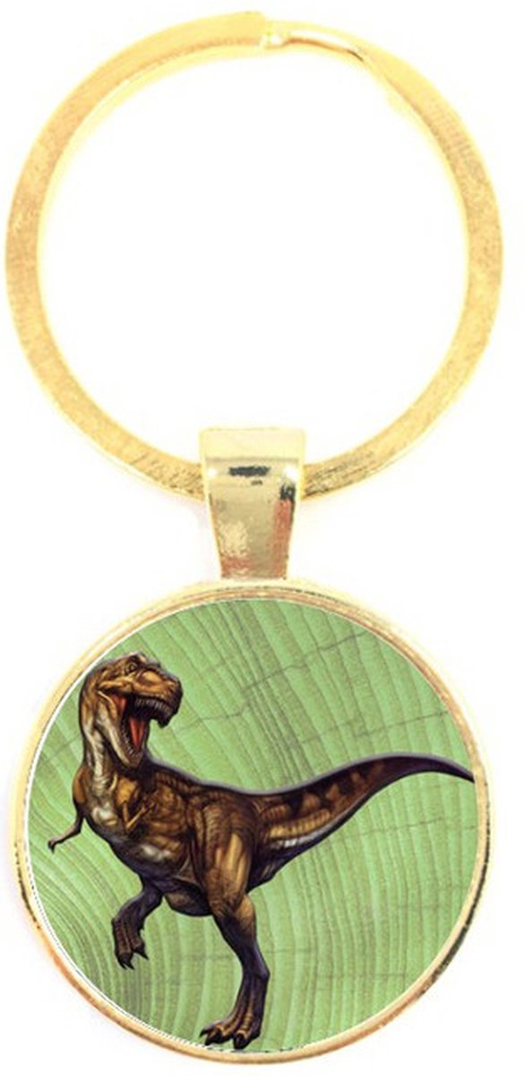 Sleutelhanger Glas - Dinosaurus