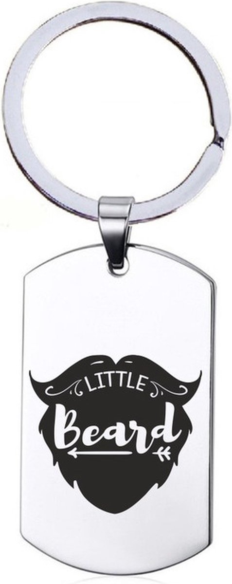 Sleutelhanger RVS - Little Beard