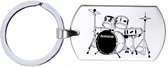Sleutelhanger RVS - Drumstel