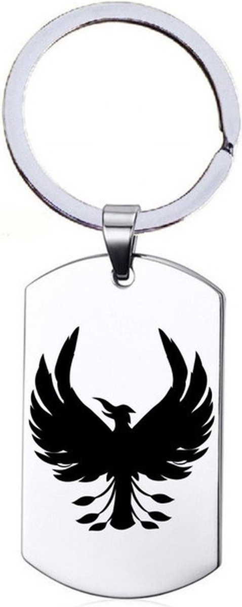 Sleutelhanger RVS - Phoenix