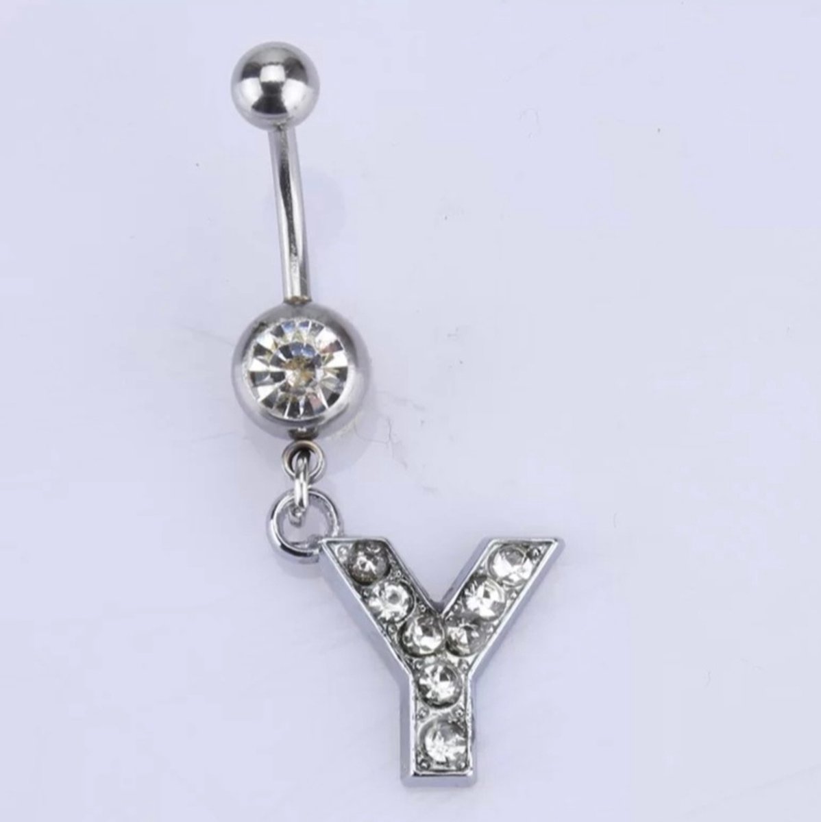 LAURITAMI Navelpiercing zilver 925 dubbel hart zirkonia 14G piercing navel sterling zilver 8 mm 10 mm 12 mm zilver sieraden voor dames, S, Sterling zilver