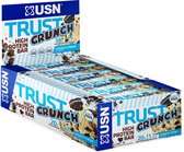 USN - Trust Crunch Protein Bar (Cookies & Cream - 12 x 60 gram) - Eiwitreep - Energiereep