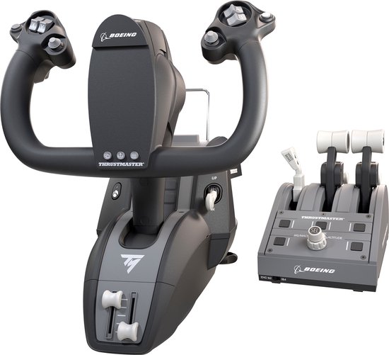 Thrustmaster TCA Yoke Pack Boeing Edition - Flight Control Systeem - rudder met quadrant - Voor PC/Xbox Series X|S