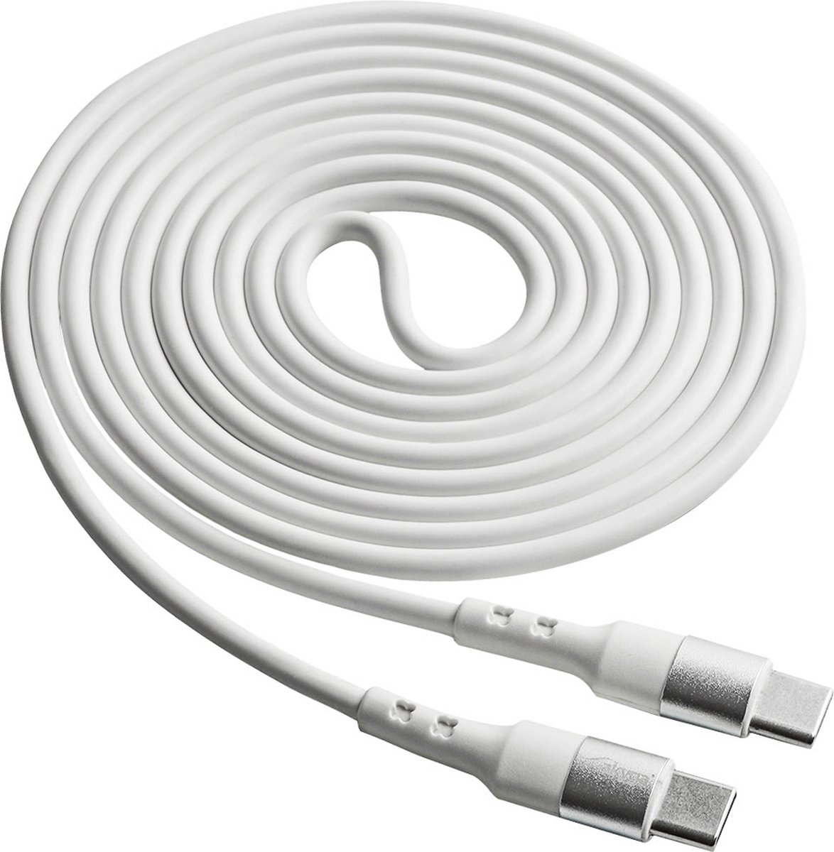 Akyga AK-USB-41 USB-kabel USB-C stekker, USB-C stekker 1.80 m Wit