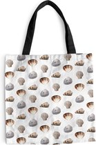 Sac bandoulière - Sac de plage - Shopper Shell - Motifs - Couleurs - 40x40 cm - Sac en coton