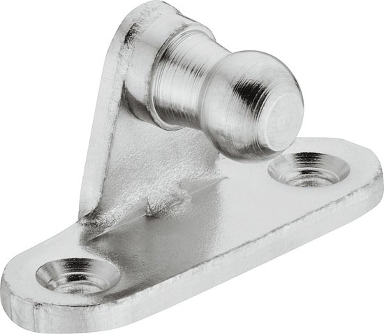 Klepschaar | Gasdrukdemper | Zwart | 229 mm - Meubelbeslag Online