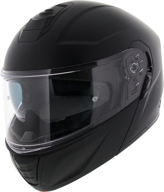 Vito Furio 2 systeemhelm mat zwart M motorhelm scooterhelm brommerhelm