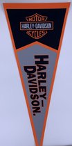 Harley Davidson Motorcycles - Harley motors - Harley Davidson - Harley - Motoren- Motors - Vaantje - Amerikaans - Usa motors - VS motoren - Verenigde Staten - Sportvaantje - Wimpel - Vlag - Pennant -  31*72 cm