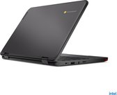 Lenovo 500e N5100 Chromebook 29,5 cm (11.6") Touchscreen HD Intel® Celeron® N 8 GB LPDDR4x-SDRAM 64 GB eMMC Wi-Fi 6 (802.11ax) ChromeOS Grijs